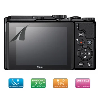 (6pcs, 3pack) LCD Stráže Film Screen Display Protector pre Nikon Coolpix A900 B500 A300 A100 A10 S3700 S2900 S3600 Digitálneho Fotoaparátu