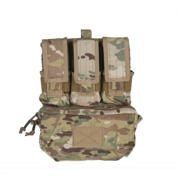 Taktická Vojenská Assault Zadný Panel Pack 500D Cordura Coyote Brown Tašky MOLLE Pack PRE Outdoor, Lov, alebo Airsoft Vesty