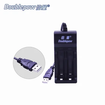 2 sloty Doublepow DP-UK22 USB LED Indikátor Inteligentný, Rýchlo Nabíjačka pre všetky 1.2 V AA/AAA Ni-MH/Ni-CD akumulátorom