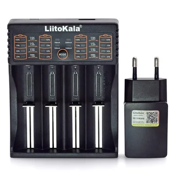 2017 Nové Liitokala lii-402; Lii-202 ;Lii-100 18650 nabíjačku 1.2 V, 3,7 V, AA/AAA 26650 16340 25500 NiMH lítiové batérie, inteligentné nabíjačky