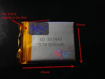 Doprava zadarmo Ultra - low-cost dodanie lítiové batérie GPS 60 * 34 * 43 (mm) 850 (mah) 3. 7 (V)