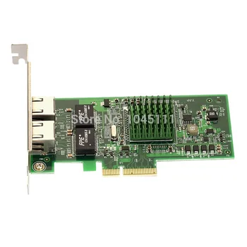 DIEWU PCI-E 4X Broadcom BCM5709 2-Port 1000 mb / s Gigabit LAN Sieťový Adaptér Karty NIC