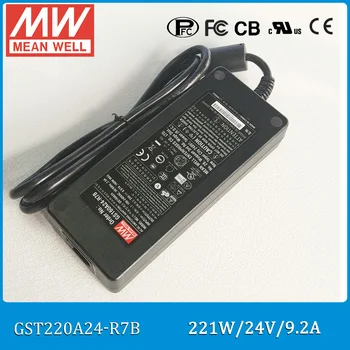 Pôvodné Meanwell GST220A24-R7B 221W 24V 9.2 napájanie AC/DC Úrovni VI Znamenať aj stolný Adaptér s PFC