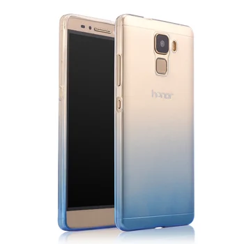 Huawei Honor 7 pokrytie Honor7 tenkého mäkkého silikónu shell 5.2
