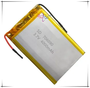 4000mAh 706090 core lítium-polymérová batéria záložné napájanie DIY mobile plnenie poklad špeciálne