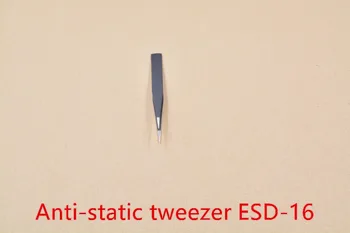 ESD-10 11 12 13 14 15 z nehrdzavejúcej ocele, anti-statické tweezer teardown elektronický nástroj pre údržbu elektronických upínacie kliešte 1pcs