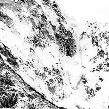 Nordic Plátno, Vytlačí a Plagáty na Stenu Umenie Black White Mountain Maľby obrazov na Stenu pre Domáce Dekorácie, na Šírku Steny Výzdoba