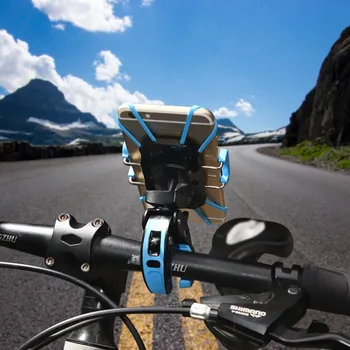 360 Riadidlá Bike Držiaka Telefónu Pripojiť Telefón Stojan Podporu Univerzálny Cyklistický GPS Moto Držiteľ Soporte symbian, symbian Bicicleta Obväz