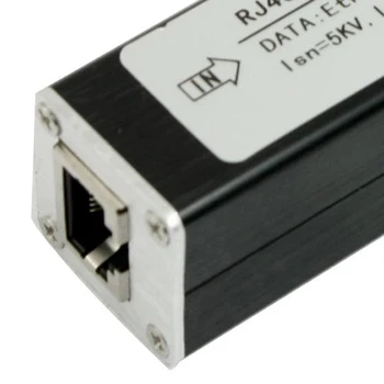 RJ45 Konektor Siete Ethernet prepäťovú ochranu Thunder Arrester 100MHz