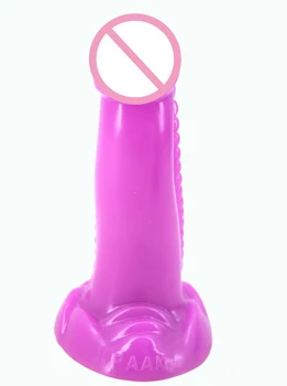FAAK zvierat dildo dinosaura penis bulík unsmooth povrch zakrivený vibrátor sexuálne hračky pre ženy erotické produkty análny masáž zadok plug