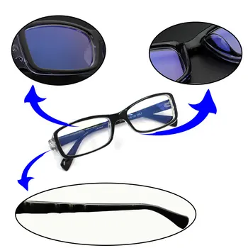 Anti Blue Ray Okuliare pre Počítač Oculos de Grau Muži Ženy Okuliare Transparentné Okuliare Rám Modrý Náter Clear Lens