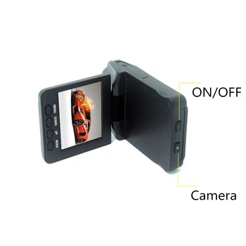 2,4-Palcový TFT Auta DVR So 6 LED Svetlo Auto Auto Kamera, videorekordér Dash Cam Detekcia Pohybu Nočné Videnie G-Senzor, Auto-Styling