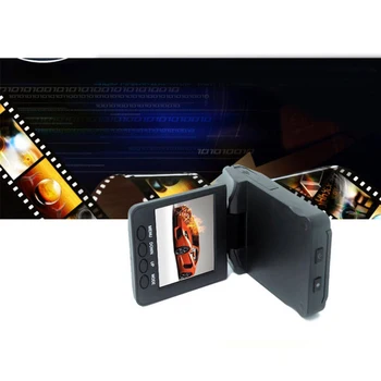 2,4-Palcový TFT Auta DVR So 6 LED Svetlo Auto Auto Kamera, videorekordér Dash Cam Detekcia Pohybu Nočné Videnie G-Senzor, Auto-Styling