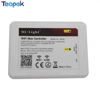 Mi.Svetlo 6W RGB + SCS LED Downlight Stmievateľné s Vodičom FUT068 + WiFi iBox2 +2.4 G Bezdrôtový RF 4-Zóna RGB+SCS Remote Touch