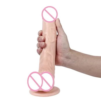 HOWOSEX 28 cm Dlhé Obrovské Dildo Realistického Veľké umelé penisy prísavky Penis Flexibilné Super Veľké Péro Análny Sex Hračky pre Ženy