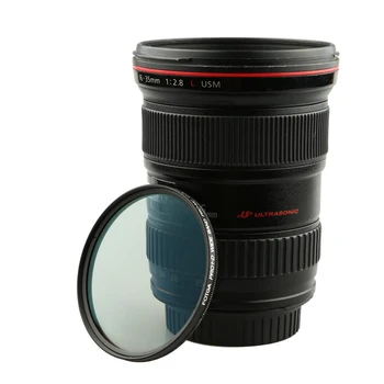FOTGA 86mm široký Slim Multi-Vrstvené MC CPL Kruhové Polarizačné Šošovky Filter pre Canon, Nikon