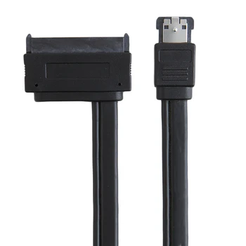 Marsnaska Nové Dual Power eSATA USB 5V 12V Combo 22Pin SATA USB Pevný Disk Kábel