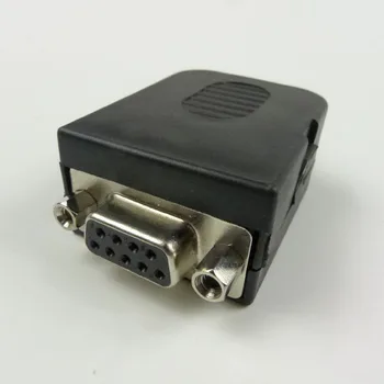 Nový štýl DB9 COM port RS232 konektor samica s zadnej strane skrutku konektor