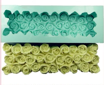 Veľkoobchod krásne ruže, kvety a swan dizajn silikónové toast mydlo plesní, plesne, silica gel mydlo formy