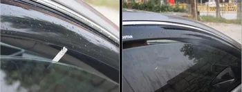 Osmrk auto okno dážď clonu pre volkswagen passat b7 2012-16, typ prehliadača Chrome