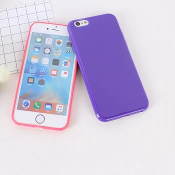 Telefón púzdra pre iphone 6Cases 6s Candy farby kryt pre Apple iphone 5case 5s se taška Módu Matné Soft Peeling shell
