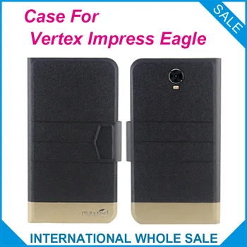 Nový Top Horúce! Vertex Zapôsobiť Eagle Prípade,5 Farby Pôvodné Priame Vysokej kvality Ultra-tenké Kožené Luxusné telefóny, Príslušenstvo