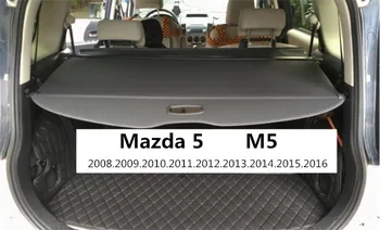 Auto Zadný Kufor Security Shield Cargo Kryt Pre Mazda 5 M5 2007.08.2009.2010.2011.2012.13.14.15.2016 High End Auto Príslušenstvo