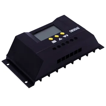 30A 48V Automatické Prepínanie PWM Solárny Regulátor Nabíjania LCD Displej