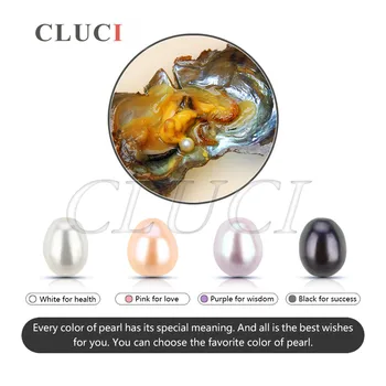 CLUCI 20pcs 7-8mm sladkovodné oválne perla v shellu s vákuovo balené, Prajeme Pearl Ustrice s Reálnymi Ryža Sladkovodné Perlou Vnútri
