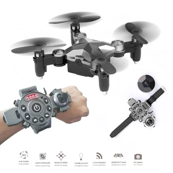 Najnovšie WIFI FPV RC Skladacie drone DH-800 2.4 G nastaviť hodinky regulátor mini Selfie drone vrecku diaľkové ovládanie rc quadcopter
