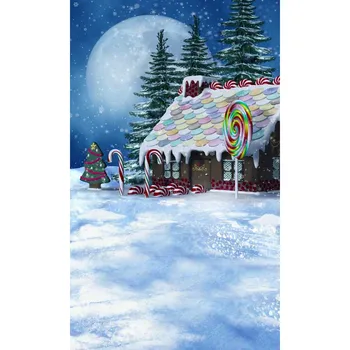 Pozadie fotografie studio Vianoce Sneh farba candy zimné pozadie pre foto strieľa detí fotografické nový rok