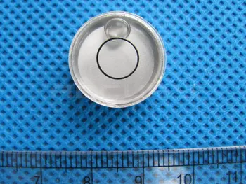 Presnosť 15'/2 mm Veľkosť 17*8 mm Úrovni bubble Level korálky Kovové horizontálne guľôčok pre Elektronické váhy, alebo vybavenie na Vyvažovanie