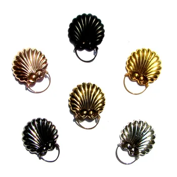 Zbrusu Nový Ocele Mora Venuša Shell dizajn silné magnetické dioptrické okuliare, slnečné okuliare okuliare módne odznak držiteľ ornament šperky 6Pc