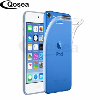 Qosea Pre Apple iPod Touch 5 6 Smartphone Prípade Slim Módne Silikónové Mäkké Pre iPod Touch 5 6 Vysoká Kvalita Crystal Pol Jasné TPU