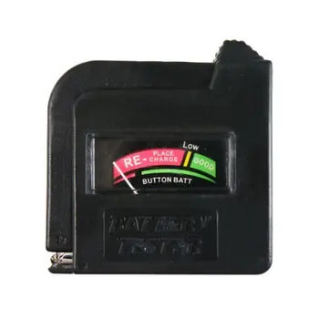 THGS BT-860 Batérie Tester napätie batérie tester pre AA, AAA, C, D N 9V batérie kolo bunky tlačidlo batérie