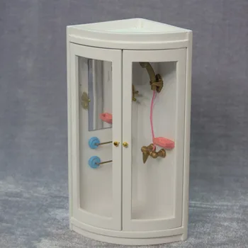 1:12 Roztomilý domček pre bábiky MINI Miniatúrne kúpeľňa