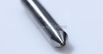 Prírodné tip diamond presuňte rytec pre CNC použiť kovové gravírovanie bitov D3mm 120 stupňov rytec 5 ks/veľa