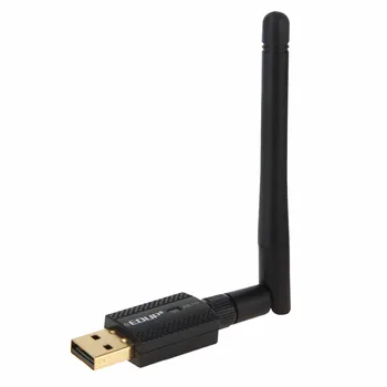 EDUP EP-N1581 Mini USB Wifi 802.11 n/g/b 300Mbps 2,4 GHz Bezdrôtového Adaptéra na Externú Anténu