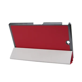 Kožený Kryt Stojan obal pre Sony Xperia Z3 Tablet Kompaktný 8-palcový S Magnetom +Screen Protector+Stylus Pen