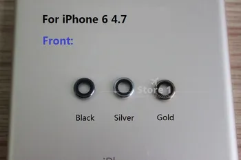 Originálne pre Apple iPhone 6 Objektív Kamery; Sapphire Crystal Späť Fotoaparát, Sklenený Objektív s Rám pre iPhone 6 4.7 inch