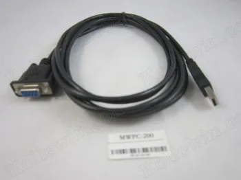 Doprava zadarmo OEM MWPC-200 RS232 rozhranie Taiwan sila úderu VH/VB/M series PLC Programovanie Kábel, MWPC200 Download Linky,MWPC 200