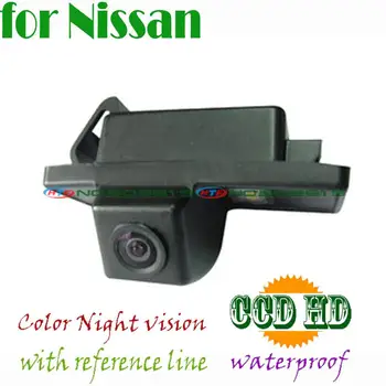 Drôt bezdrôtový Auto Kamera sony ccd NISSAN QASHQAI/X TRAIL Pathfinder / Poznámka (Ruská Verzia) krčma pri ceste Dualis slnečný