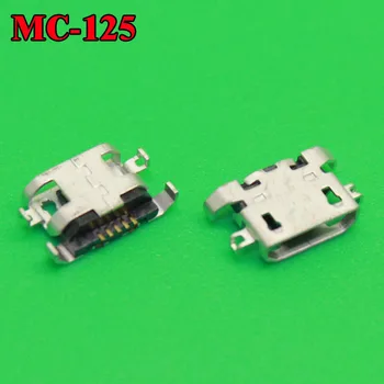 50PCS Nový konektor micro USB nabíjací port Náhradné Diely pre Lenovo A670 S650 S720 S820 S658T A830 A850
