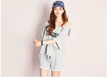 Domáce oblečenie pre ženy sleepwear šortky sady letné štýl pyžamo femme pijamas žien pajama veľké veľkosti pyžamo pre dievčatá Q942