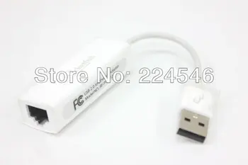 USB 2.0 Ethernet Adaptér Káblové Pripojenie Siete pre Rocketfish RF-PCC132