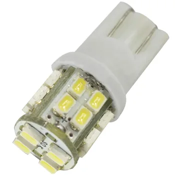 Safego 10x T10 W5W LED Biela 168 194 501 wedge led žiarovky 20 smd 1210 3528 auto, interiér, exteriér odbavenie svetlá žiarovka 12V