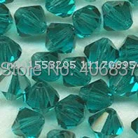 Doprava Zadarmo! 720pcs/Veľa AAA Čínsky Najvyššej Kvality Modrý Zirkón 4 mm #5301 Crystal Bicone Korálky