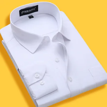 SH7 2016 dlhý rukáv slim fit mužov tričko camisas hombre Multi Color pánske Pohodlné Blúzka Bežné Business Šaty, Košele Plus Veľkosť