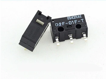 2 ks/veľa originál made in Japan šedou bodkou Omron D2F-01F D2F-01F-T myš s mikro spínač tlačidlo myši zlatej zliatiny kontakty