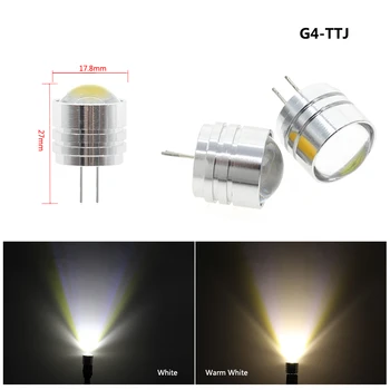 G4 12V LED Žiarovky Lampy 2W 3W 4W LED Svetlo Nahradiť Halogénové Osvetlenie 4pcs/Veľa